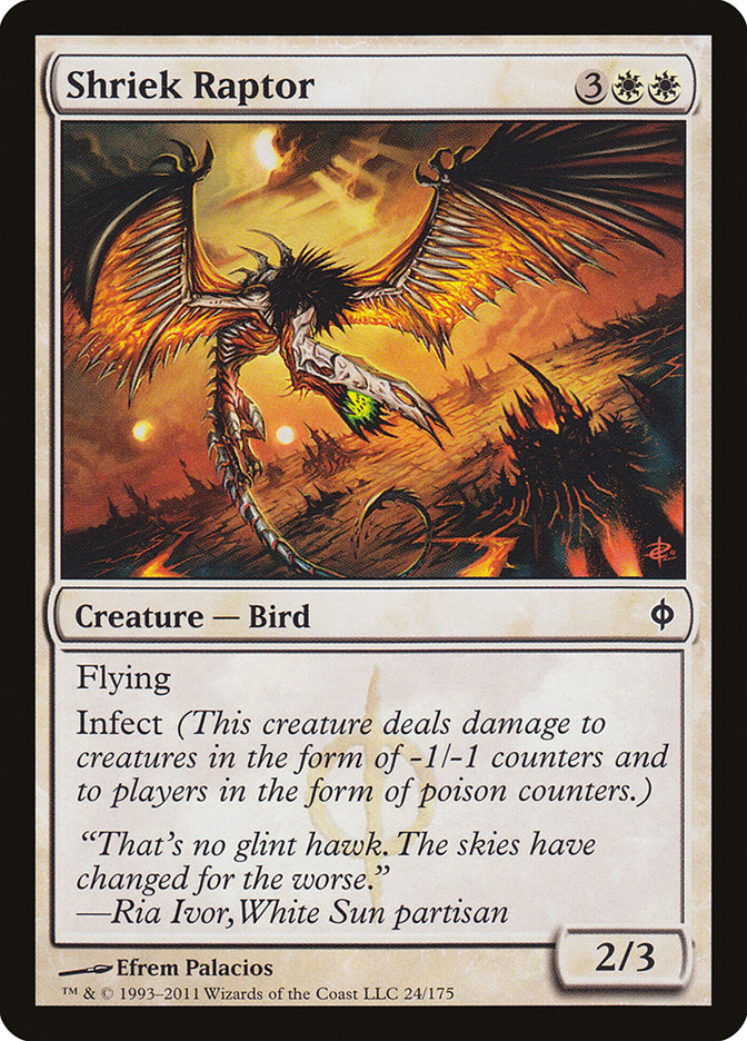 Shriek Raptor [New Phyrexia] | Deep Dive Games St. Marys