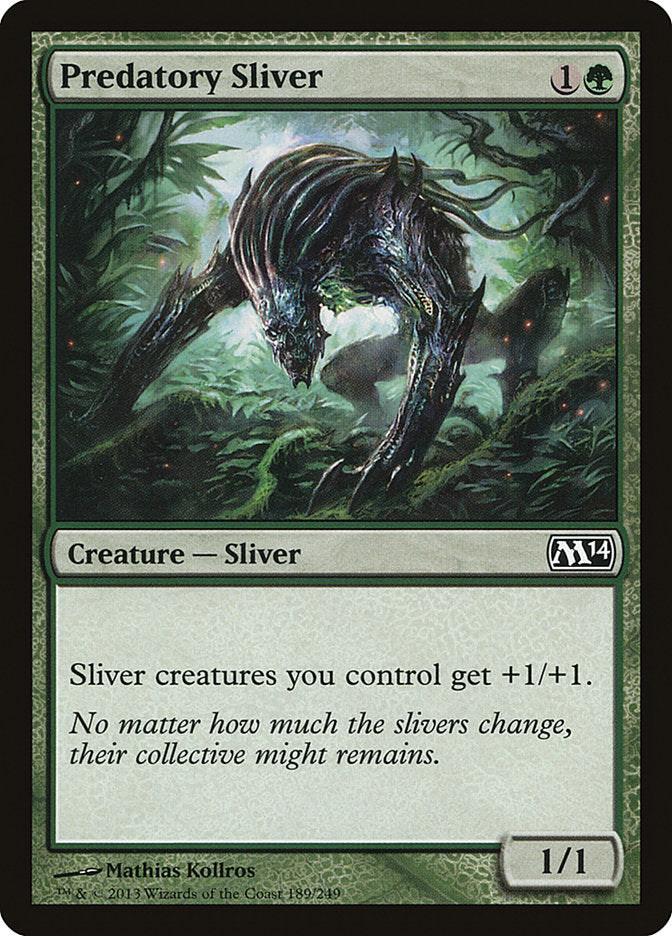 Predatory Sliver [Magic 2014] | Deep Dive Games St. Marys