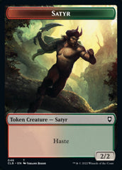 Satyr // Beast Double-Sided Token [Commander Legends: Battle for Baldur's Gate Tokens] | Deep Dive Games St. Marys