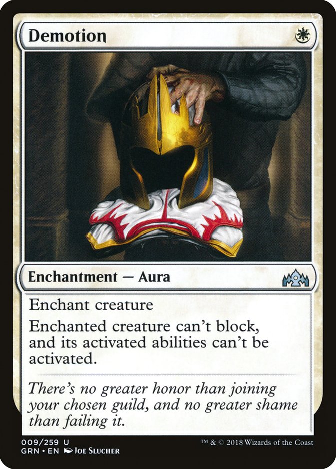 Demotion [Guilds of Ravnica] | Deep Dive Games St. Marys