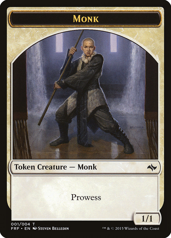 Monk Token [Fate Reforged Tokens] | Deep Dive Games St. Marys