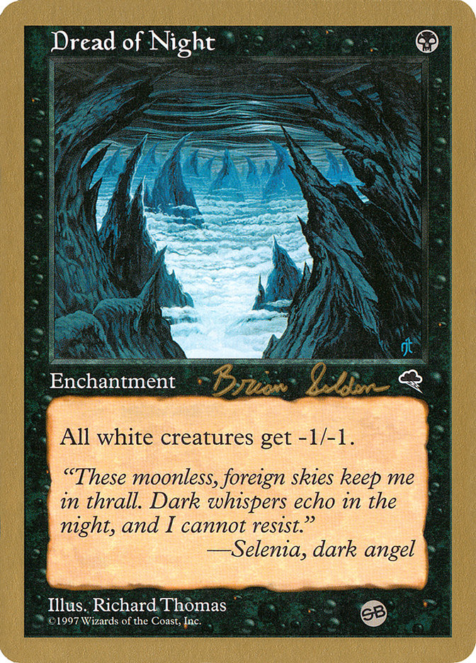 Dread of Night (Brian Selden) (SB) [World Championship Decks 1998] | Deep Dive Games St. Marys