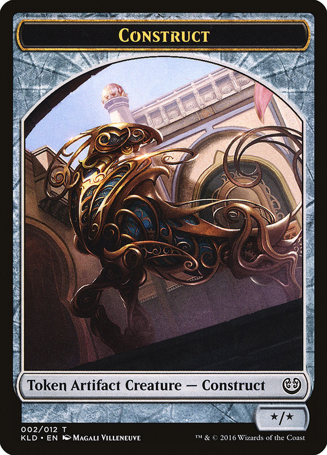 Construct Token (002/012) [Kaladesh Tokens] | Deep Dive Games St. Marys