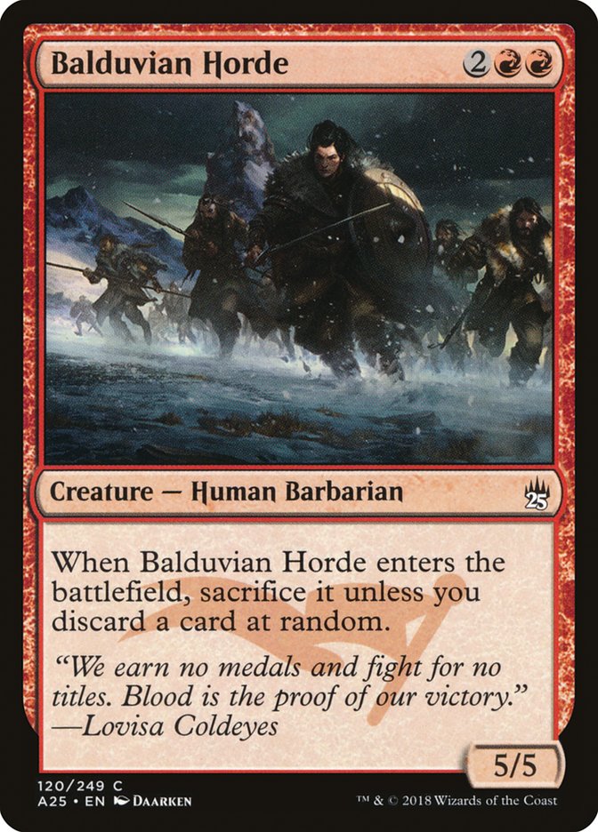 Balduvian Horde [Masters 25] | Deep Dive Games St. Marys