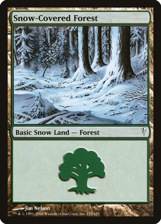 Snow-Covered Forest [Coldsnap] | Deep Dive Games St. Marys