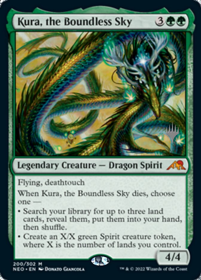 Kura, the Boundless Sky (Promo Pack) [Kamigawa: Neon Dynasty Promos] | Deep Dive Games St. Marys