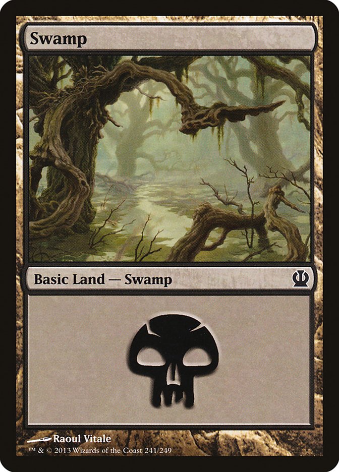 Swamp (241) [Theros] | Deep Dive Games St. Marys