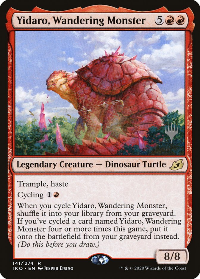 Yidaro, Wandering Monster (Promo Pack) [Ikoria: Lair of Behemoths Promos] | Deep Dive Games St. Marys