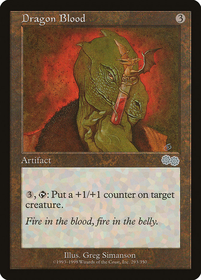 Dragon Blood [Urza's Saga] | Deep Dive Games St. Marys