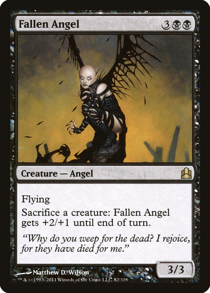 Fallen Angel [Commander 2011] | Deep Dive Games St. Marys