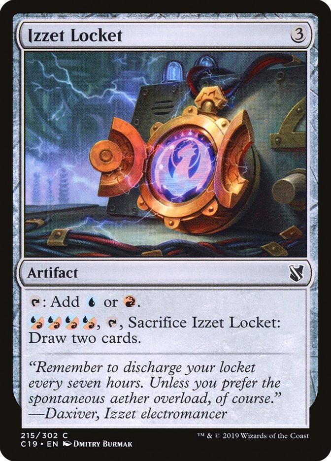 Izzet Locket [Commander 2019] | Deep Dive Games St. Marys