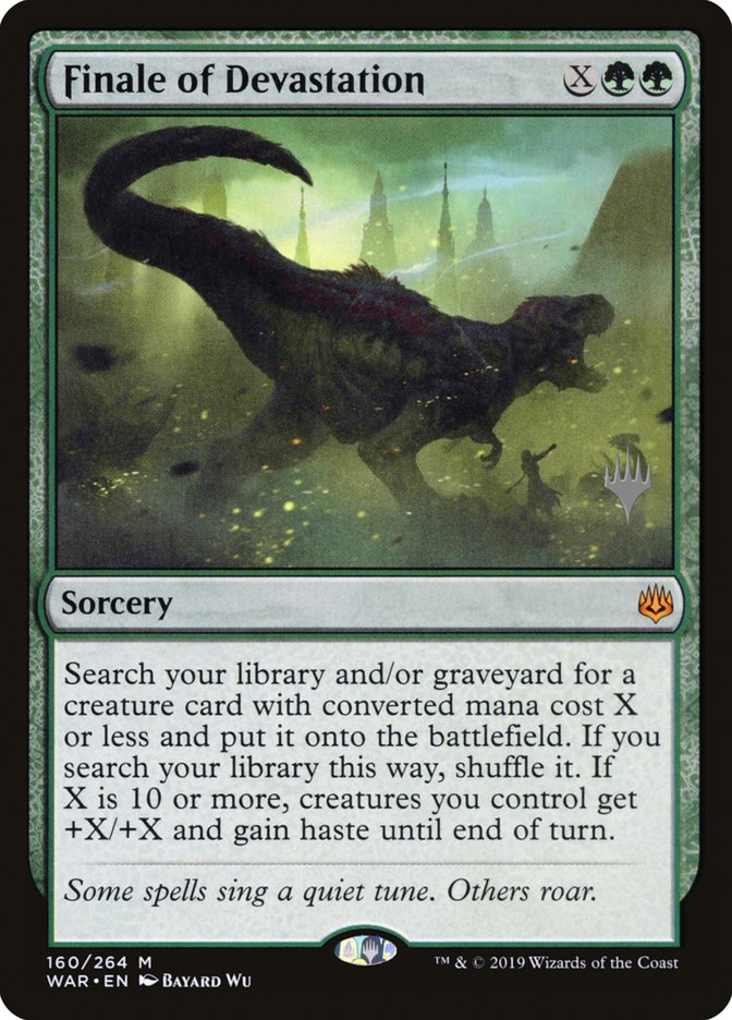 Finale of Devastation (Promo Pack) [War of the Spark Promos] | Deep Dive Games St. Marys