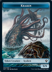 Wurm // Kraken Double-Sided Token [Commander 2021 Tokens] | Deep Dive Games St. Marys