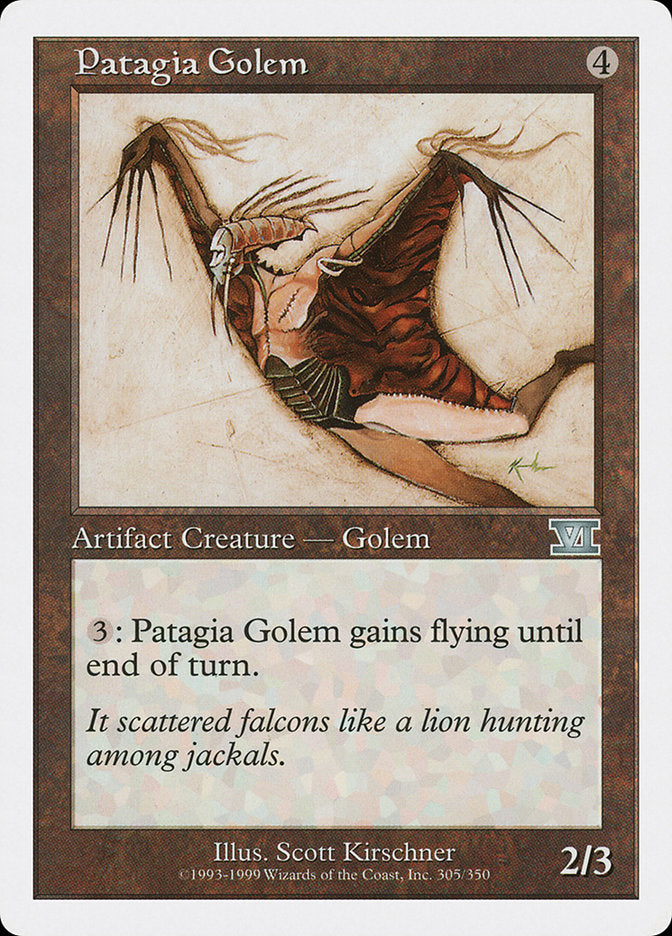 Patagia Golem [Classic Sixth Edition] | Deep Dive Games St. Marys