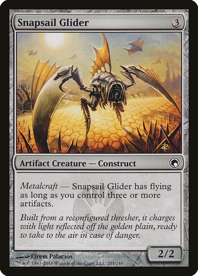 Snapsail Glider [Scars of Mirrodin] | Deep Dive Games St. Marys