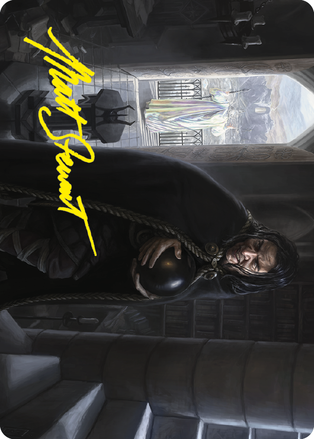 Grima, Saruman's Footman Art Card (Gold-Stamped Signature) [The Lord of the Rings: Tales of Middle-earth Art Series] | Deep Dive Games St. Marys