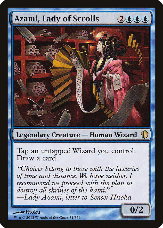 Azami, Lady of Scrolls [Commander 2013] | Deep Dive Games St. Marys