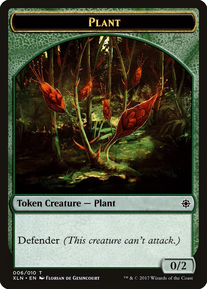 Plant Token [Ixalan Tokens] | Deep Dive Games St. Marys