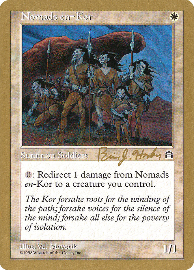 Nomads en-Kor (Brian Hacker) [World Championship Decks 1998] | Deep Dive Games St. Marys