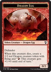 Dragon Egg // Dragon Double-Sided Token [Commander 2018 Tokens] | Deep Dive Games St. Marys