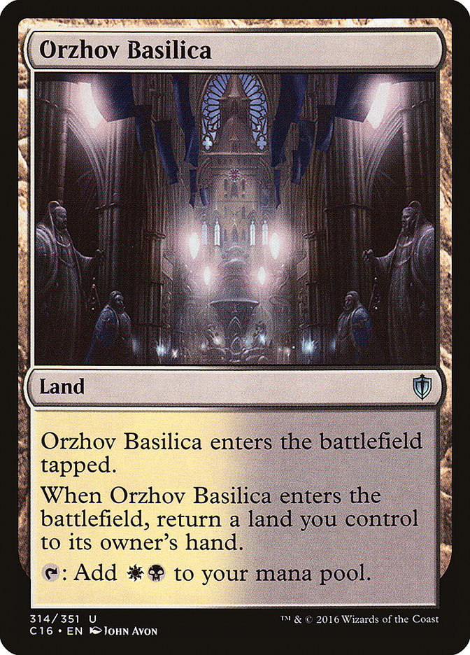 Orzhov Basilica [Commander 2016] | Deep Dive Games St. Marys