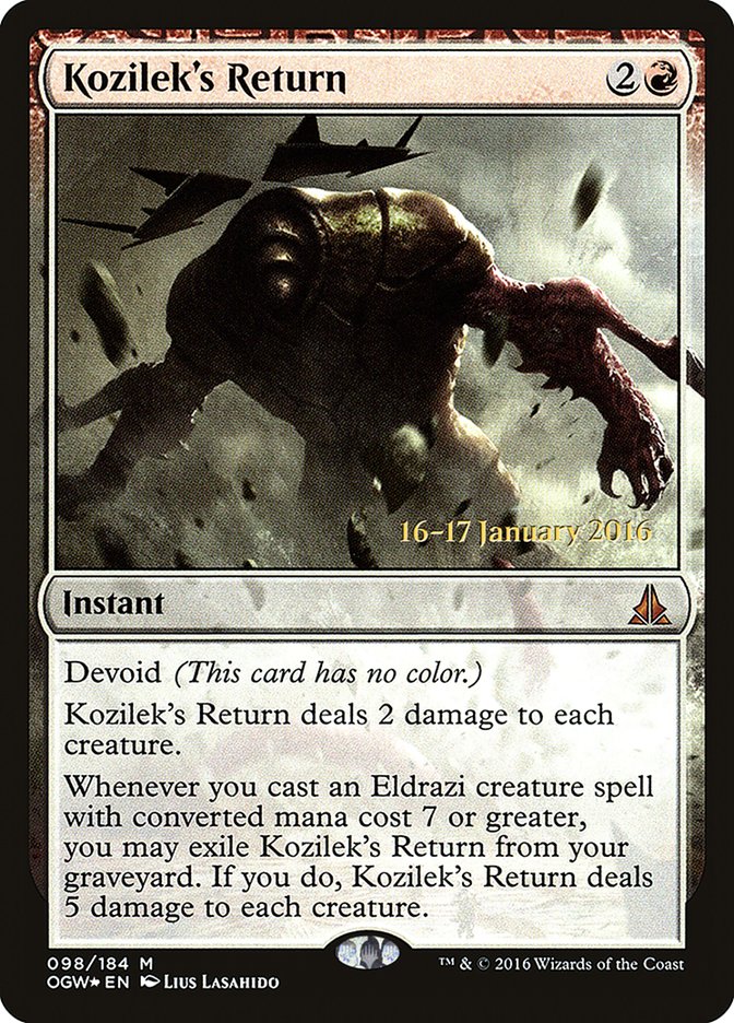 Kozilek's Return [Oath of the Gatewatch Prerelease Promos] | Deep Dive Games St. Marys