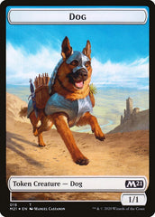 Cat (011) // Dog Double-Sided Token [Core Set 2021 Tokens] | Deep Dive Games St. Marys