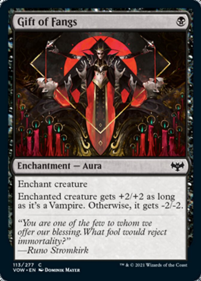 Gift of Fangs [Innistrad: Crimson Vow] | Deep Dive Games St. Marys