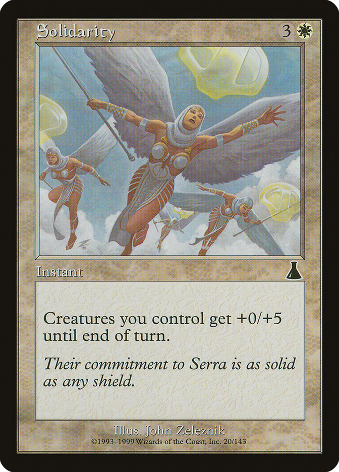Solidarity [Urza's Destiny] | Deep Dive Games St. Marys