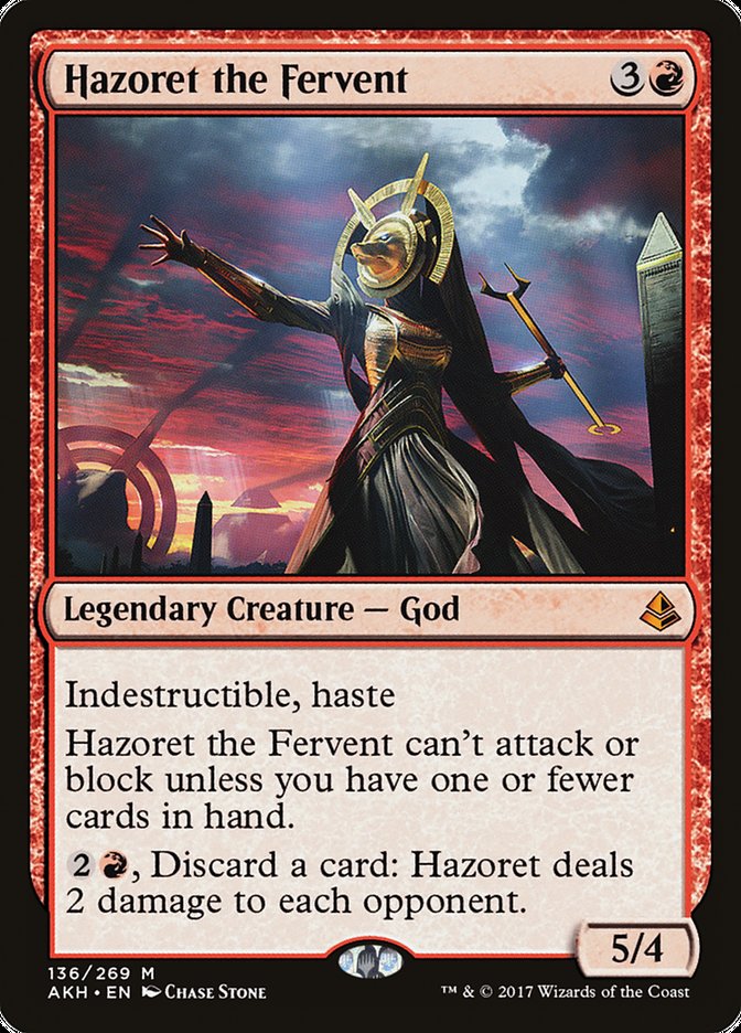 Hazoret the Fervent [Amonkhet] | Deep Dive Games St. Marys