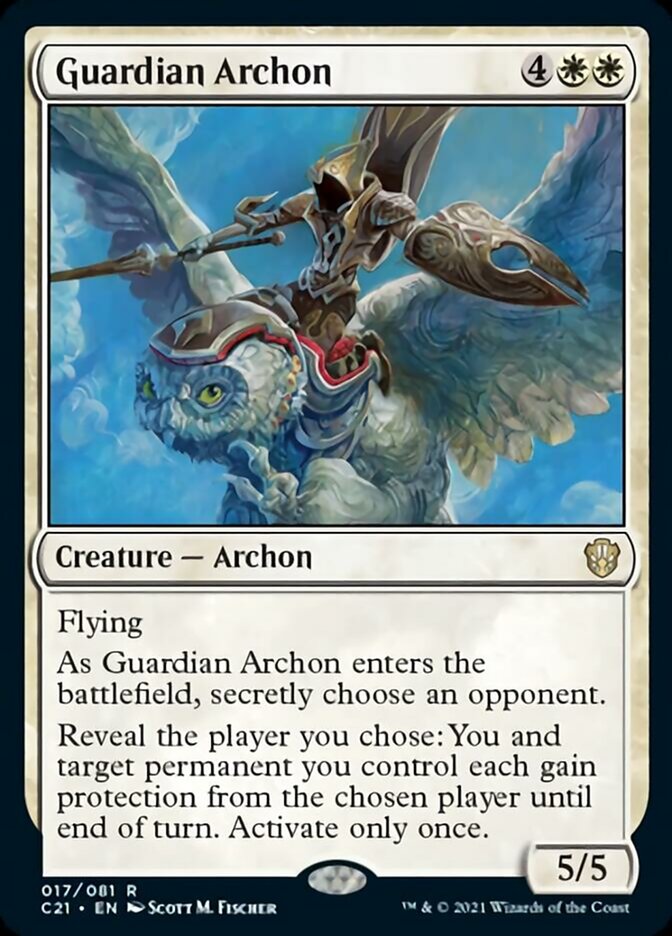 Guardian Archon [Commander 2021] | Deep Dive Games St. Marys