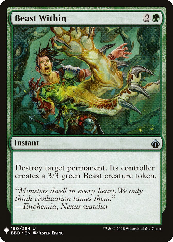 Beast Within [Mystery Booster] | Deep Dive Games St. Marys