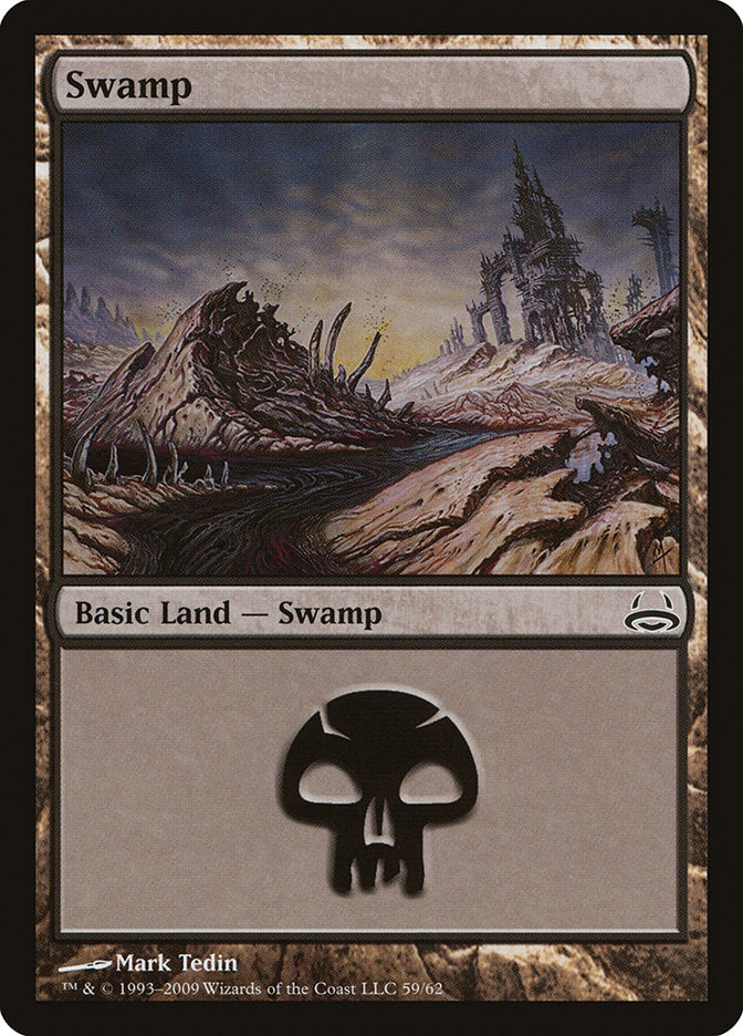 Swamp (59) [Duel Decks: Divine vs. Demonic] | Deep Dive Games St. Marys