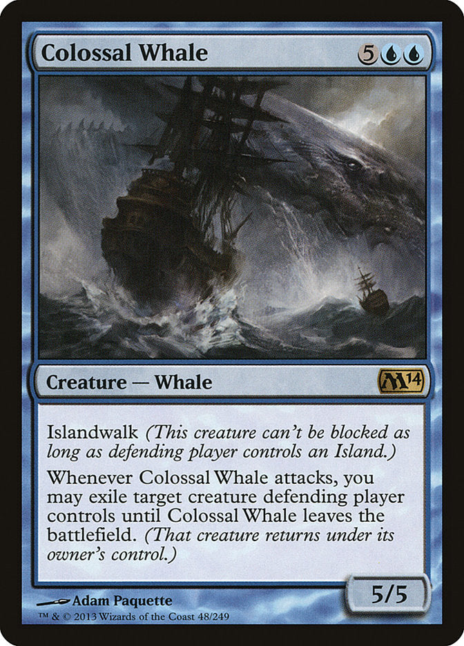 Colossal Whale [Magic 2014] | Deep Dive Games St. Marys