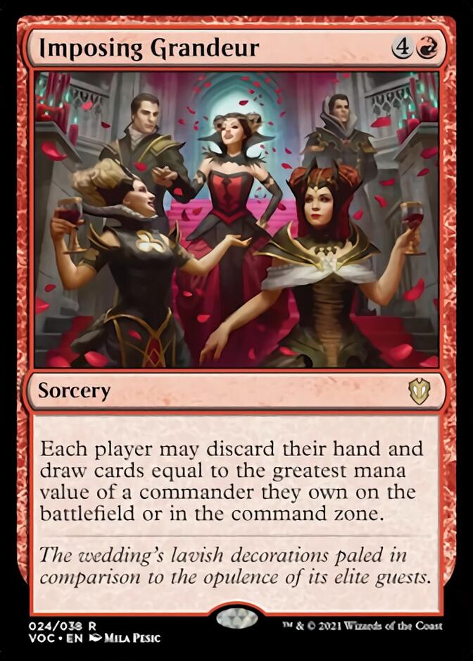 Imposing Grandeur [Innistrad: Crimson Vow Commander] | Deep Dive Games St. Marys