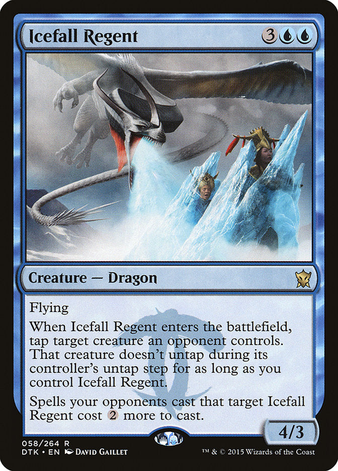 Icefall Regent [Dragons of Tarkir] | Deep Dive Games St. Marys