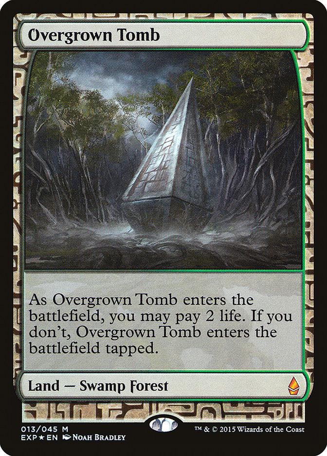 Overgrown Tomb [Zendikar Expeditions] | Deep Dive Games St. Marys