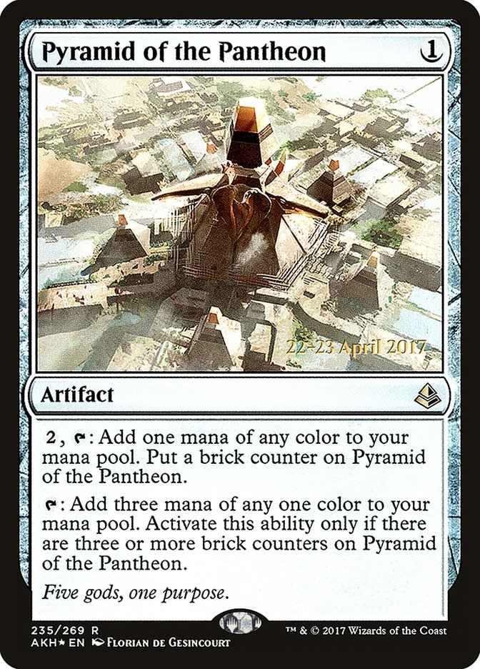 Pyramid of the Pantheon [Amonkhet Prerelease Promos] | Deep Dive Games St. Marys