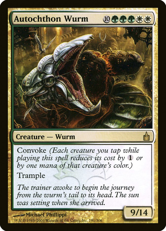 Autochthon Wurm [Ravnica: City of Guilds] | Deep Dive Games St. Marys