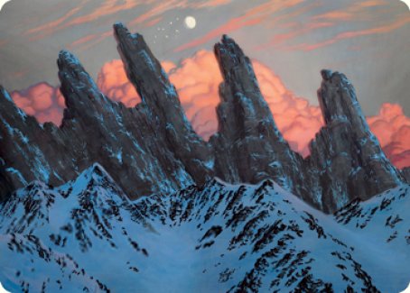 Mountain (275) Art Card [Dungeons & Dragons: Adventures in the Forgotten Realms Art Series] | Deep Dive Games St. Marys