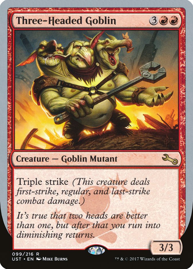 Three-Headed Goblin [Unstable] | Deep Dive Games St. Marys