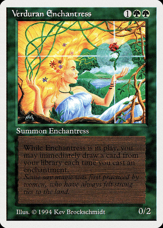 Verduran Enchantress [Summer Magic / Edgar] | Deep Dive Games St. Marys