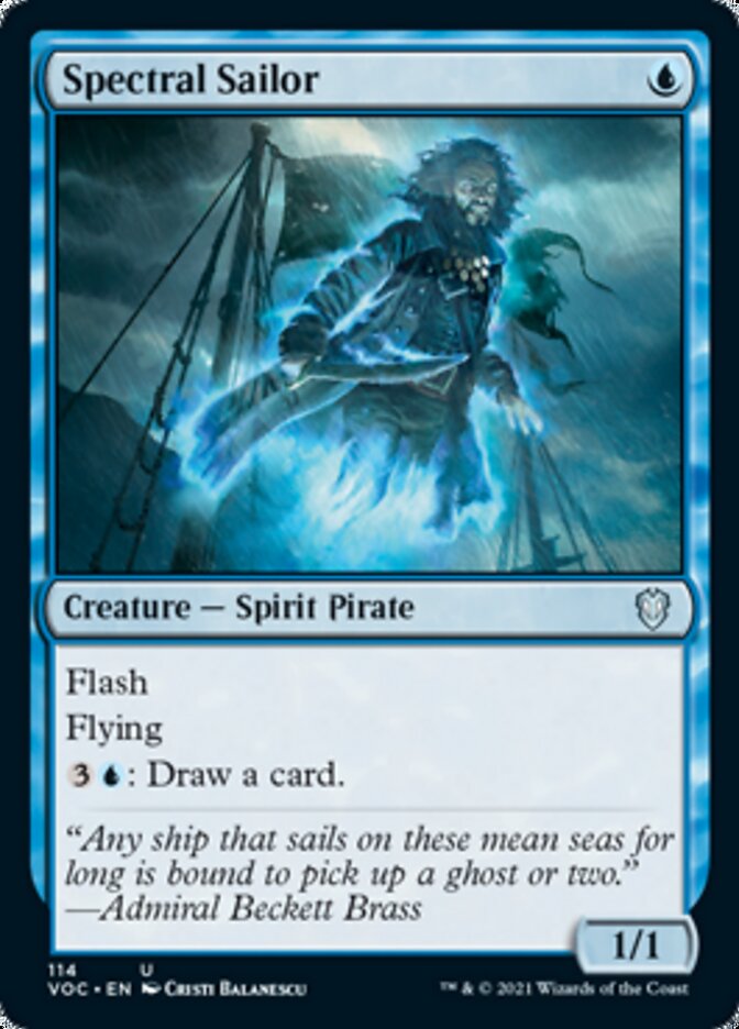 Spectral Sailor [Innistrad: Crimson Vow Commander] | Deep Dive Games St. Marys