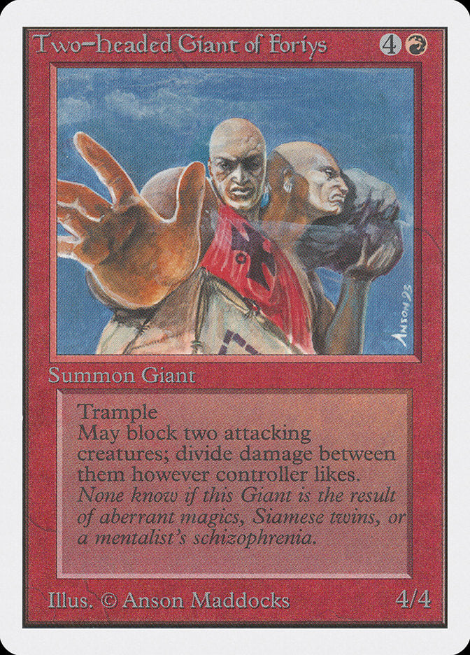 Two-Headed Giant of Foriys [Unlimited Edition] | Deep Dive Games St. Marys
