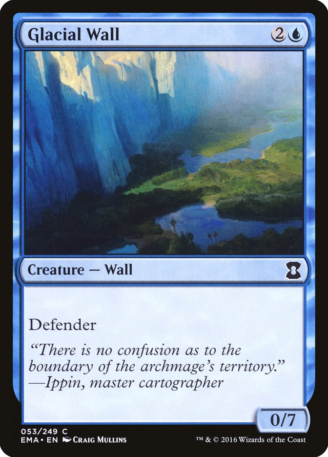 Glacial Wall [Eternal Masters] | Deep Dive Games St. Marys