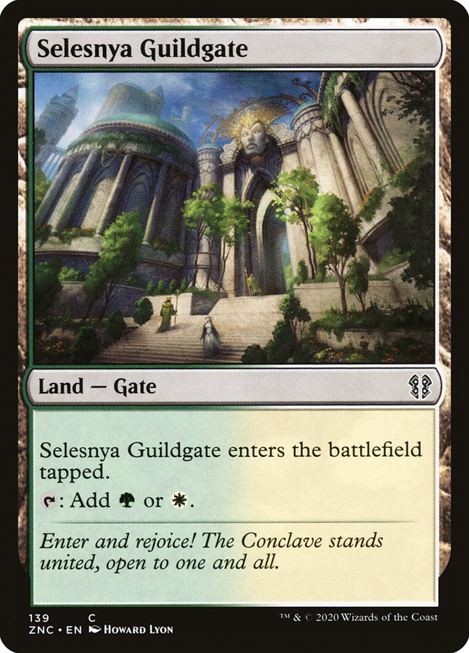 Selesnya Guildgate [Zendikar Rising Commander] | Deep Dive Games St. Marys