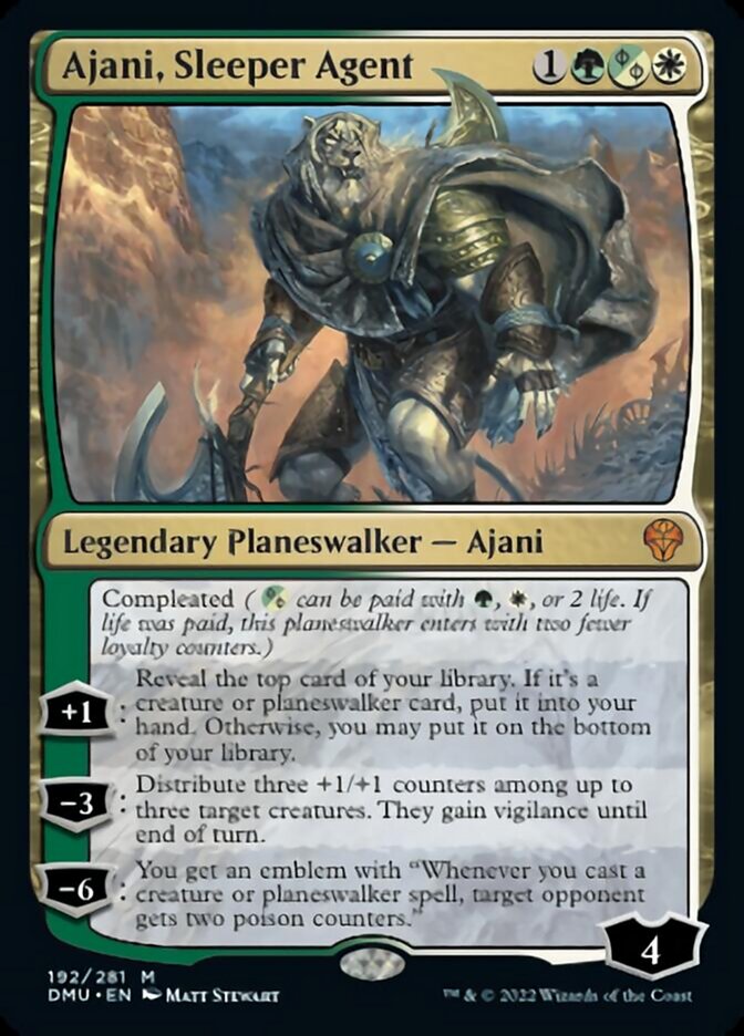 Ajani, Sleeper Agent [Dominaria United] | Deep Dive Games St. Marys