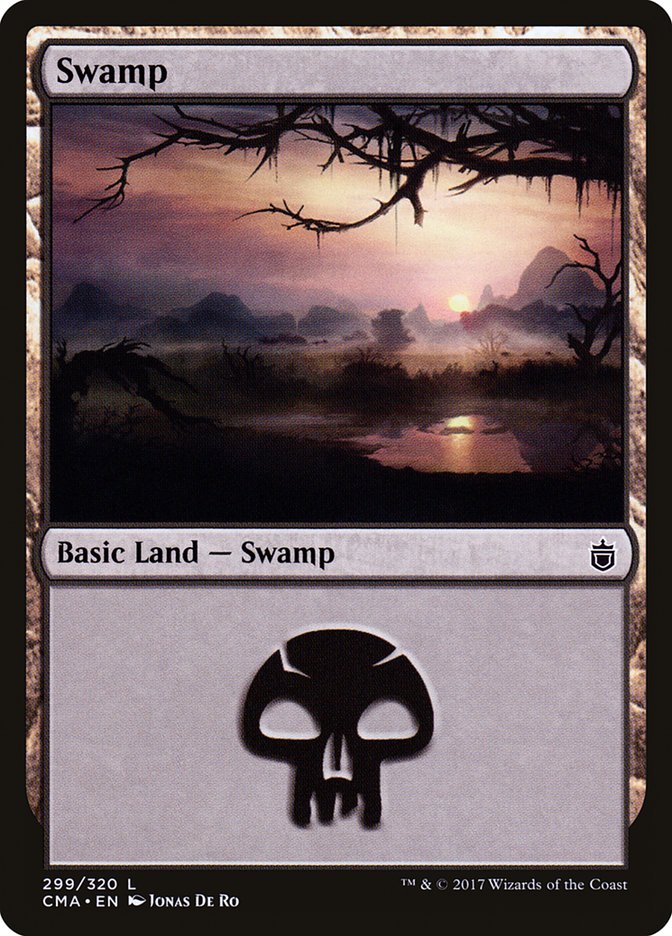 Swamp (299) [Commander Anthology] | Deep Dive Games St. Marys