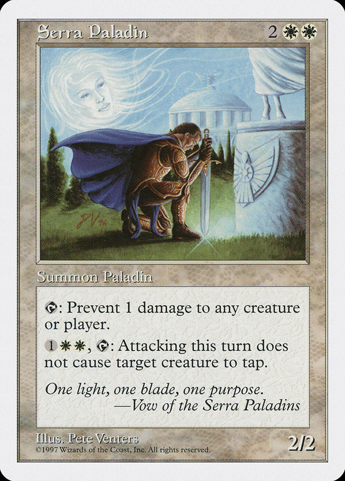 Serra Paladin [Fifth Edition] | Deep Dive Games St. Marys