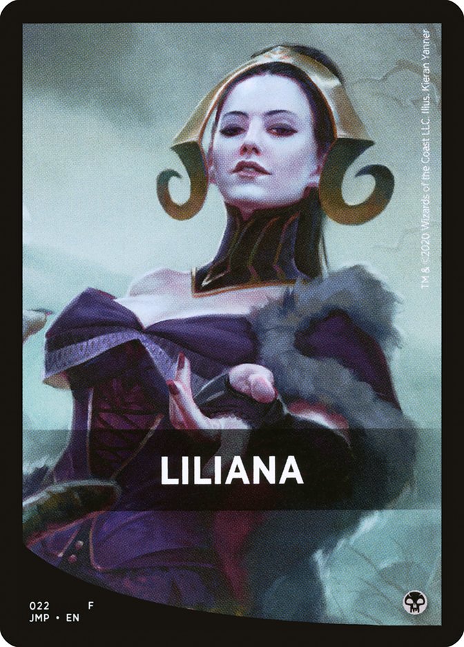 Liliana Theme Card [Jumpstart Front Cards] | Deep Dive Games St. Marys